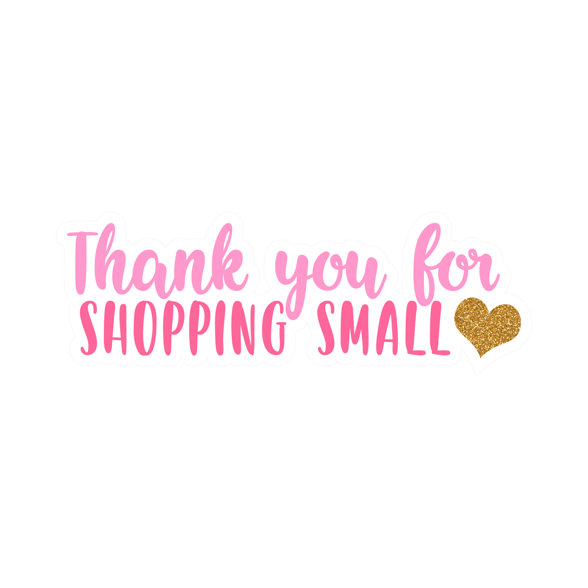 THANK YOU FOR SHOPPING SMALL ? ☺️ Amazon.com: MLAFLY Thank You Bags - 50 Pack Plastic Bulk  main image 3