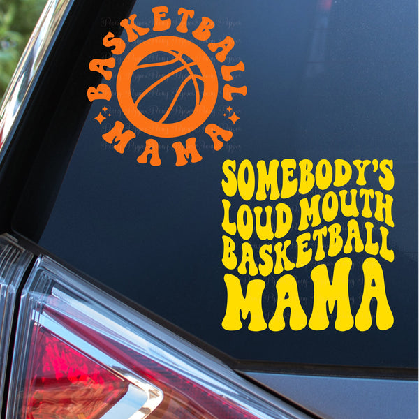 Basketball Mama Decals