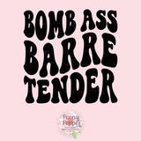 Bomb Ass Barre Tender Decals