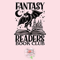 Fantasy Readers Book Club Decal