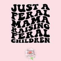 Feral Mama Decals
