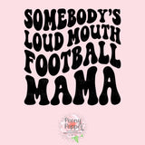 Football Mama Decals