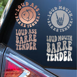 Loud Barre Tender Decals