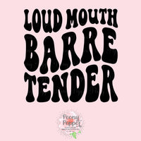 Loud Barre Tender Decals
