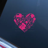 Bakers Heart Decal