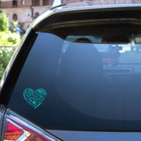 Cooks Heart Decal - 5"