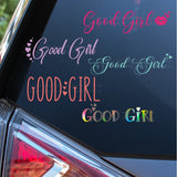 Good Girl Decals