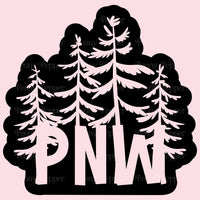 PNW Pines Decal