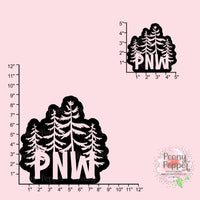 PNW Pines Decal