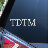 TDTM Decal