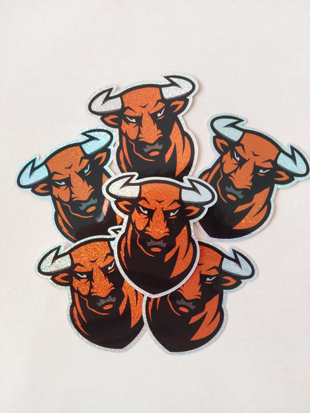 Toro Holographic Stickers (5-pack)