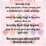 Southern Belle Decal