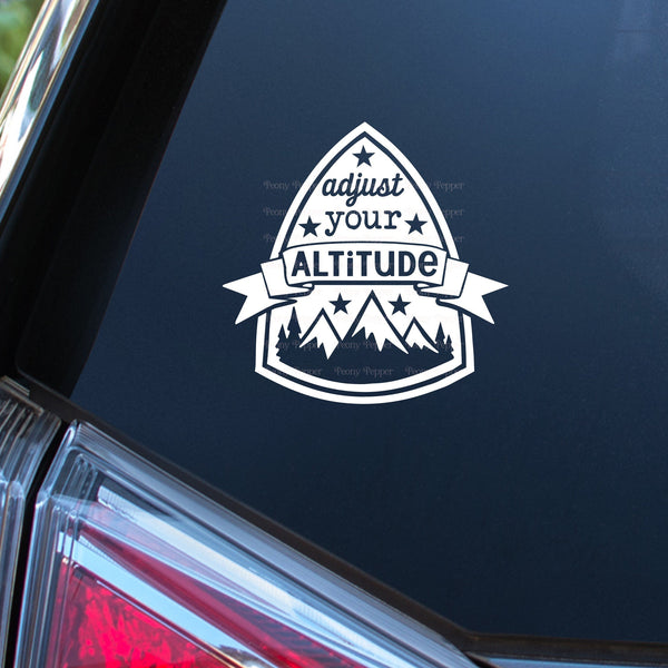 Adjust Your Altitude Decal