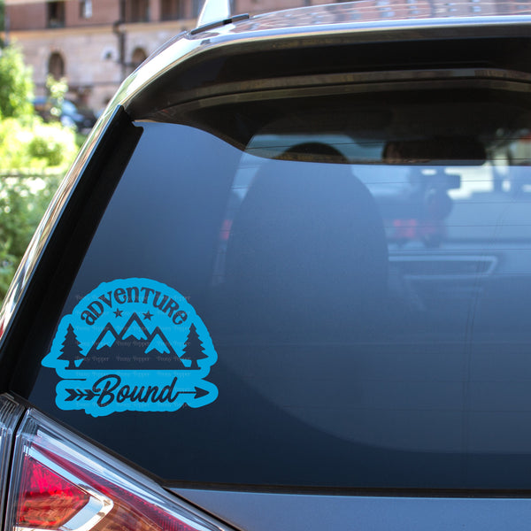 Adventure Bound Rounded Decal