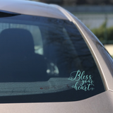 Bless Your Heart Decals