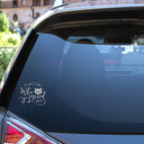 Who Rescued Who with Cat Decal