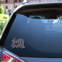 Hello Lovely Decal