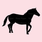 Horse Silhouette Decal