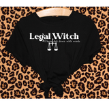 Legal Witch Tee - Five design options!