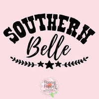 Southern Belle Decal